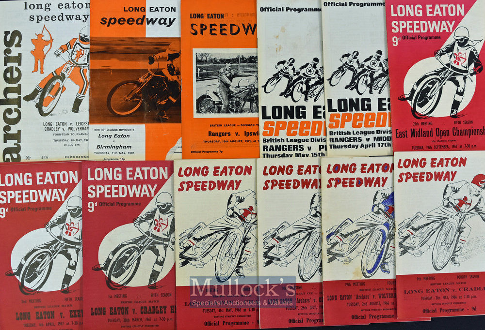 Collection of Long Eaton Speedway programmes from 1963-1974 (26) – to incl 2x 1963 first season in - Image 2 of 2