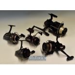 Selection of Various spinning fishing reels to include Shakespeare OMNI-X 050^ Shakespeare Noris