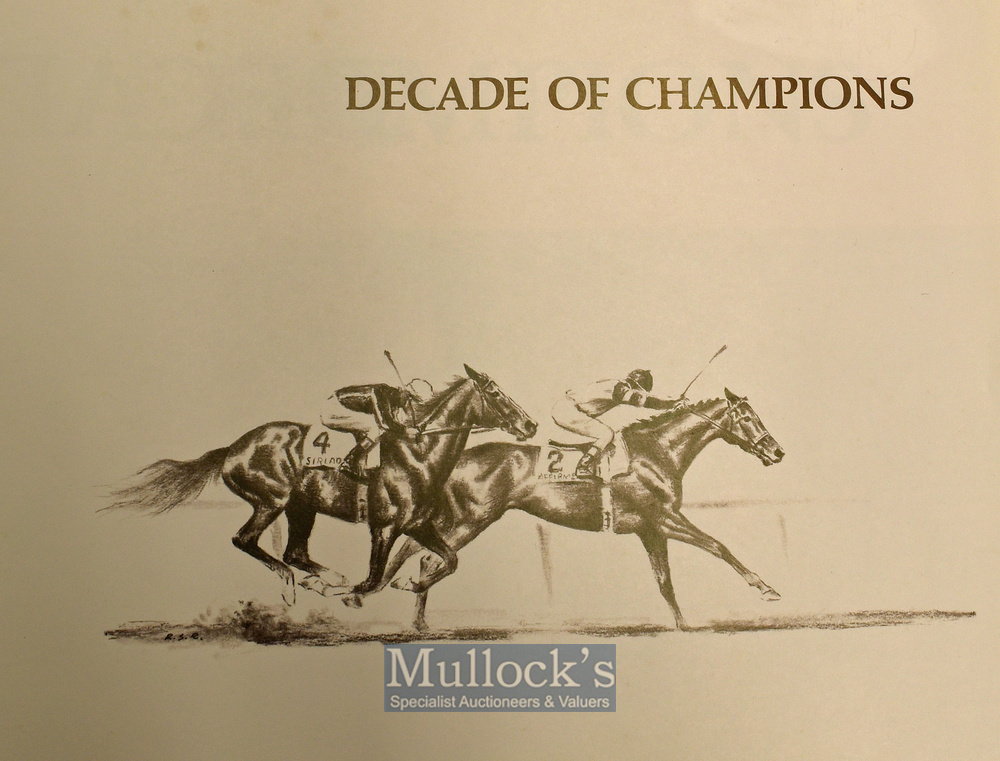 Fine and Stunning Thoroughbred Racing Book by Richard Stone Reeves and Patrick Robinson – titled “ - Image 2 of 2