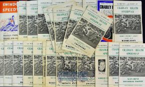 1968 Cradley Heath Speedway Programmes (36) –23/27 near complete run of home programmes missing 8^