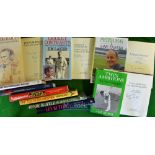 10 x signed cricket books from 1980s – mostly Autobiographies including A Bedser- “Twin Ambitions: