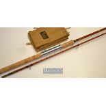 Fine JS Sharpe Ltd Aberdeen “The Grilse” Scottie Brand impregnated spinning rod – 9ft 6in 2pc^ 26”