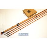 Hardy Bros Alnwick The Coquet palakona salmon fly rod ser. No 43554 – 13ft 3pc with spare tip -