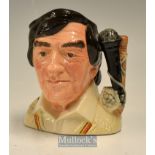 Freddie Trueman Royal Doulton Cricket/Commentator Character/Toby Jug c1997– ser. no D7090 ltd ed