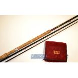 Bruce and Walker “Hexagraph-Walker Salmon” fly Rod - hand built 14ft 3pc – line 10-12# with Fuji