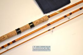 Fine “The Cam” custom built whole and split cane roach rod: 10ft 3pc whole cane butt/middle^ split