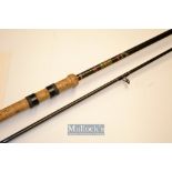 Hardy Bros “Graphite Carp” Rod – 11ft 2pc with Fuji style line guides throughout^ 28” mushroom style