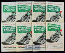 1964 Cradley Heath Speedway Programmes (34) – complete run of home programmes from 21st March – 31st
