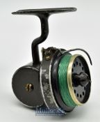 The ‘Helica’ Casting Reel Co Redditch spinning reel patent 383438 half bail^ with line^ runs smooth^
