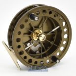J.W. Young & Sons The Purist II 2051 CL centrepin reel 4 ½” with ratchet check lever to back