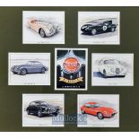 3x Golden Era Sets of “Jaguar Classics” Trade Cards c1993 - each set comprises 7x cards covering the