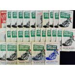 1965 Cradley Heath Speedway Programmes (42) – 27/28 near complete run of home programmes missing