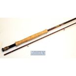 Hardy “Hardy Graphite De-Luxe” trout fly rod -10ft 2pc line 9-10# - lightly soiled trumpet style