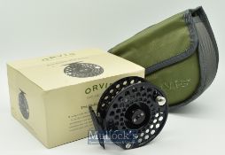 Orvis Pro Guide Mid Arbour IV fly reel 3 ½” in anodized aluminium^ left and right hand change^