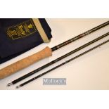 Fine Hardy The Fred Buller Graphite Drifter fly rod – 11ft 3pc line 5# with fuji styled lined butt