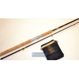 Good Hardy “The Fibalite Spinning 7/8lb” Rod - 8ft 6in 2pc with clear Agate tip guide^ 23 inch