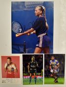 Various Famous Sporting Stars Signed photographs (4) - Anna Kournikova Tennis World No.1 Ladies