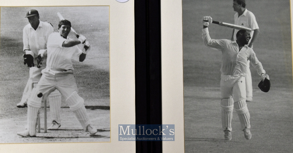 Collection of famous cricket player press photographs of England^ Australia and West Indies^ players - Image 2 of 4