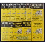 1963 Wolverhampton Speedway programmes (15) - to incl Grand Opening Meeting v Cradley Heath^ Midland
