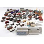 OO Gauge Model Railways Rolling Stock Selection including assorted box wagons, open wagons