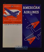 American Airlines 1936 Publication - An 8 page publication advertising their then new Douglas (