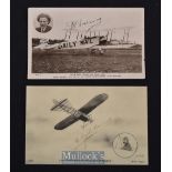 Aviation Autograph – Alfred Leblanc Signed Postcard a French pioneer of aviation, inscribed to the