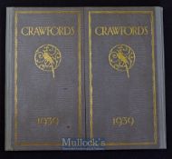 Crawfords Biscuits & Chocolates - Desk Writing Set & Blotter Etc For 1939 Sales Catalogue (In