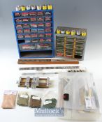 Selection of Model Railways Scenery and Building Items including scenery accessories, grass, paints,