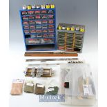 Selection of Model Railways Scenery and Building Items including scenery accessories, grass, paints,