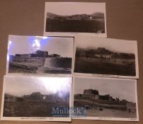 India - Set of 5x Original real photo postcards of Jamrud Fort built by Sikh general Hari Singh