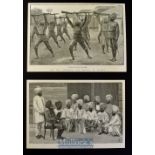 Burma / Sikh - The New Regiments for Service in Burma original engravings Physical Training With