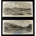 New Zealand - Six original woodblocks from the Illustrated London News, Auckland from the New