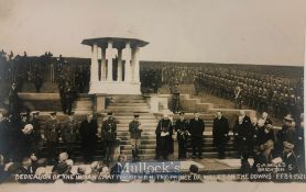 India & Punjab – Indian Chattri at Brighton original antique WWI postcard showing the opening of the