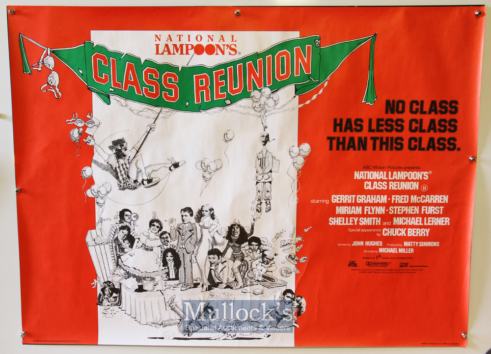 Original Movie/Film Poster Selection includes National Lampoons Class Reunion, Dinner Rush, Duets, - Image 2 of 5