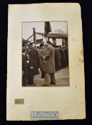 King George VI ‘Prince George Orthopaedic Hospital’ Press Photograph by Allied Newspapers Manchester