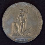 Napoleonic Wars - Bethnal Green Volunteer Infantry 1814 Large impressive Victory Medallion