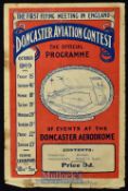 Aviation - Doncaster Aviation Contest “The First Flying Meeting In England” October 1909 - An 8 page