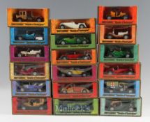 Matchbox Models of Yesteryear Diecast Toys Selection including Y1 1936 Jaguar SS-100, Y13 1918