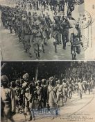 India & Punjab – Sikh Troops in France in WWI postcards three original vintage First World War