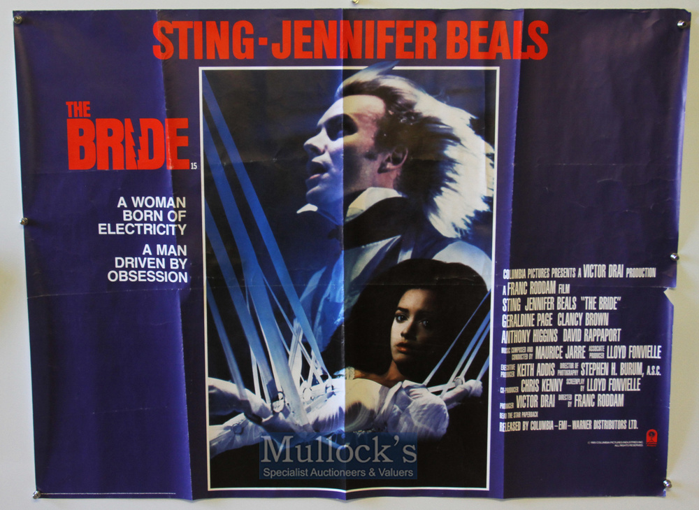 Original Movie/Film Poster Selection including Equus, Terms of Endearment, The Bride and The