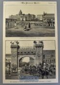 India / Egypt - The Triumphal Arch - The Campaign in Egypt: Reception Of The Indian Contingent at