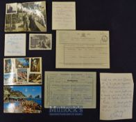 Dame Gracie Fields (1898-1979) Signed letters and Photographs and Postcards to include a hand