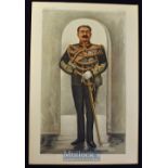 India – Maharaja Nripendra Narayan 1862-1911 'Cuch Behar' Vanity Fair Colour Print 1901 measures