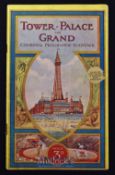 Blackpool Tower & Winter Gardens Programme Souvenir, 1928 A very beautiful souvenir publication of