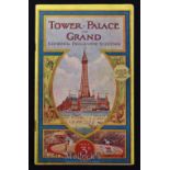 Blackpool Tower & Winter Gardens Programme Souvenir, 1928 A very beautiful souvenir publication of