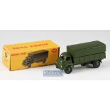 Dinky Toys 621 3-Ton Army Wagon with maker's box, overall good.