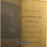 The Neilgherry Hills 1832 Book - A Description Of A Singular Aboriginal Race Inhabiting The Summit