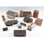 HO/OO Gauge Model Railways Buildings - Canadian / North American building designs including shops,