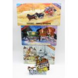 Matchbox Special Edition Models of Yesteryear Heritage Horse Drawn Carriages Wells Fargo