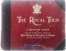 India & Punjab – Prince Of Wales Tour of India 1905 Souvenir Album Descriptive of The Indian Tour of